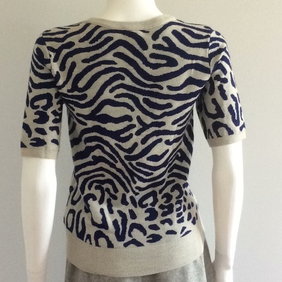 Club Monaco Animal Print Sweater - Picture 3 of 3